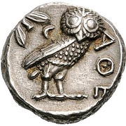 Tetradrachm, Greece (ancient), 449 BC - 404 BC reverse image