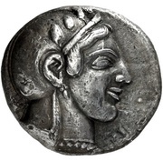 Dekadrachm obverse image