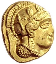 Gold Drachm - ½ Gold Stater obverse image
