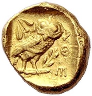 Gold Drachm - ½ Gold Stater reverse image