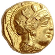 Gold Didrachm - Gold Stater obverse image