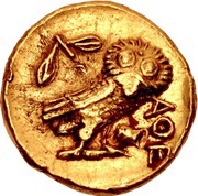Stater, Greece (ancient), 295 BC reverse image