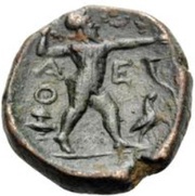 Æ18, Greece (ancient), 200 BC - 86 BC reverse image
