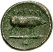 Æ15, Greece (ancient), 350 BC - 330 BC reverse image