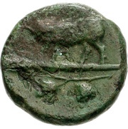 Æ16, Greece (ancient), 340 BC - 335 BC reverse image
