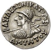 Drachm - Amyntas obverse image