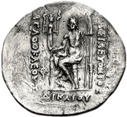 Tetradrachm - Agathokles, Greece (ancient), 185 BC - 180 BC reverse image