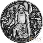 1000 Francs CFA Christoph Columbus, Burkina Faso, 2016 reverse image