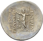 Tetradrachm - Nikomedes II Epiphanes Nikomedia, Greece (ancient), 149 BC - 127 BC reverse image