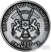 1000 Francs CFA Ammonoidea obverse image