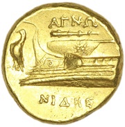 Stater - Agnonides, Greece (ancient), 340 BC - 330 BC reverse image