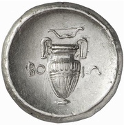 Stater, Greece (ancient), 395 BC - 387 BC reverse image
