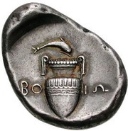 Stater, Greece (ancient), 395 BC - 387 BC reverse image