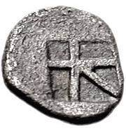 Hemiobol, Greece (ancient), 500 BC - 480 BC reverse image