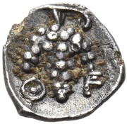 Tetartemorion, Greece (ancient), 405 BC - 395 BC reverse image