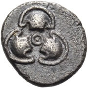 Trihemiobol obverse image