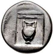 Drachm, Greece (ancient), 480 BC - 456 BC reverse image