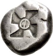 Stater, Greece (ancient), 480 BC - 460 BC reverse image