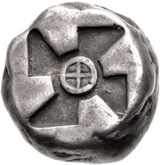 Stater, Greece (ancient), 480 BC - 460 BC reverse image