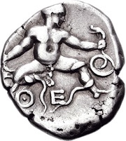 Stater, Greece (ancient), 405 BC - 395 BC reverse image