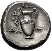 Stater - Damo..., Greece (ancient), 395 BC - 338 BC reverse image