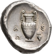 Stater - Aso..., Greece (ancient), 395 BC - 338 BC reverse image