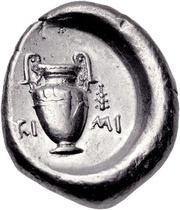 Stater - Timi, Greece (ancient), 390 BC - 382 BC reverse image