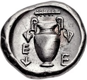 Stater - Eche, Greece (ancient), 390 BC - 382 BC reverse image