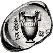 Stater - Eche, Greece (ancient), 390 BC - 382 BC reverse image
