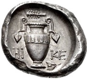 Stater - Hike, Greece (ancient), 390 BC - 382 BC reverse image