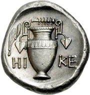 Stater - Hike, Greece (ancient), 390 BC - 382 BC reverse image