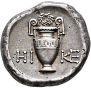 Stater - Hike, Greece (ancient), 390 BC - 382 BC reverse image