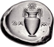 Stater - Damo..., Greece (ancient), 390 BC - 382 BC reverse image