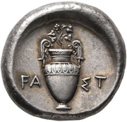 Stater - Wast, Greece (ancient), 390 BC - 382 BC reverse image
