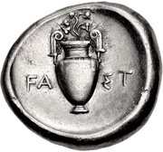 Stater - Wast, Greece (ancient), 390 BC - 382 BC reverse image