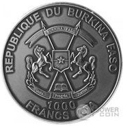 1000 Francs CFA The snowy Owl obverse image