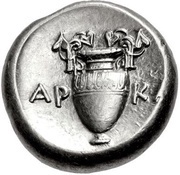 Stater - Arka, Greece (ancient), 368 BC - 364 BC reverse image