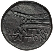 Obol - Mithridates VI Panticapaeum, Greece (ancient), 107 BC - 100 BC reverse image