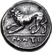 Hemidrachm - Leukon I Panticapaeum, Greece (ancient), 380 BC - 370 BC reverse image