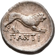 Hemidrachm - Leucon I Panticapaeum, Greece (ancient), 370 BC - 355 BC reverse image