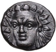 Hemidrachm - Paerisades I Panticapaeum obverse image