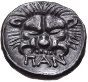 Hemidrachm - Paerisades I Panticapaeum, Greece (ancient), 345 BC - 340 BC reverse image