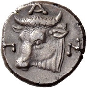 Drachm - Spartocus III Panticapaeum, Greece (ancient), 293 BC - 283 BC reverse image