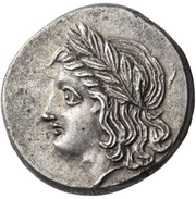 Tetradrachm - Spartocus III Panticapaeum obverse image