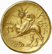 Stater, Greece (ancient), 320 BC - 303 BC reverse image