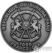 1000 Francs CFA Glyptodon obverse image