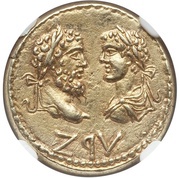 Stater - Sauromates II Septimius Severus/Caracalla; Panticapaeum, Greece (ancient), 200-201 reverse image