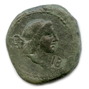12 Units - Aspurgus under Tiberius obverse image