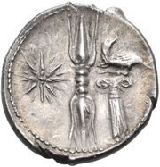 Triobol, Greece (ancient), 400 BC - 350 BC reverse image