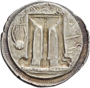 Nomos, Greece (ancient), 530 BC - 500 BC reverse image